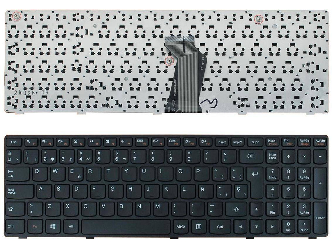 Teclado para Lenovo Ideapad Portátil Z560 Z560A Z565A G570 Preto
