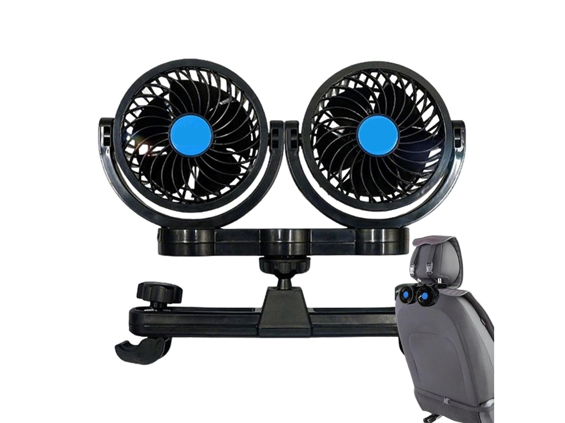 Ventilador Potente Para Carro, Ajustável, Refrigerador Portátil