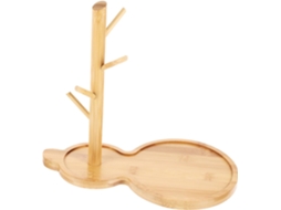 Nuobesty Pequeno Porta-chaves Decorativo De Bambu, Porta-anéis E Bandeja Para Bijuterias, Material