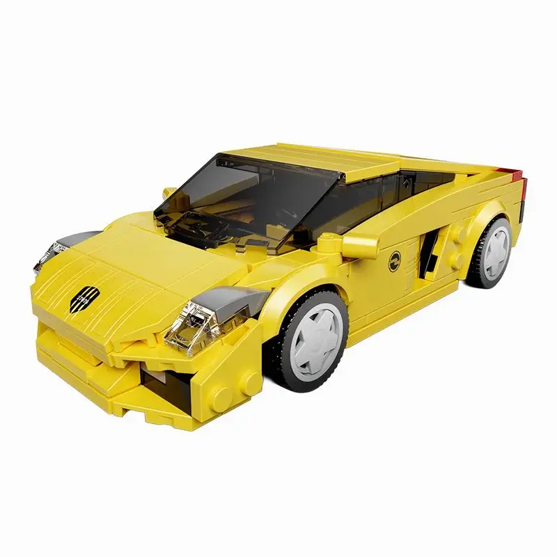 (342 Peças) Modelo De Supercarro Série Mini Carro Urbano Com 342 Peças