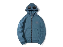 Jaqueta De Cardigan Com Capuz, Manga Longa, Estampa Criativa, Tamanhos M A 2xl, Ideal Para Adolescentes, Lazer Azul