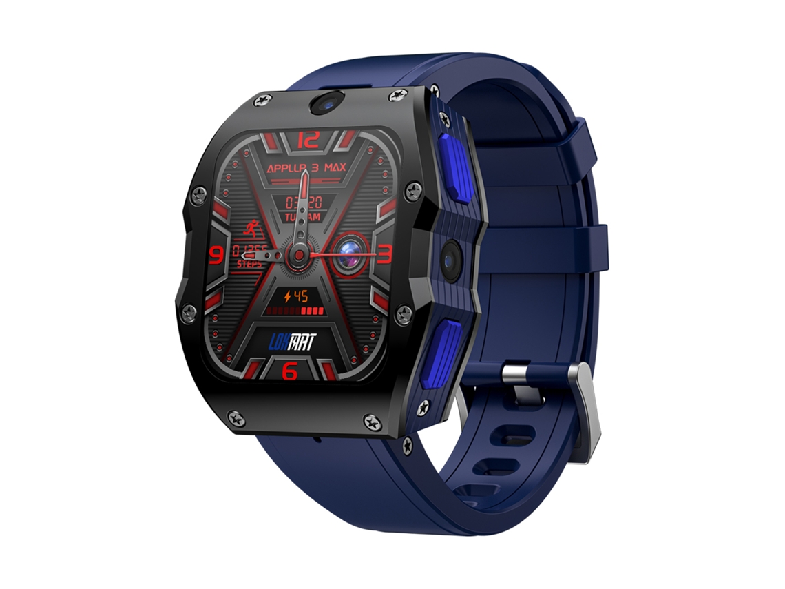 Relógio Inteligente LAXISCREED com Chamada e Monitoramento Cardíaco