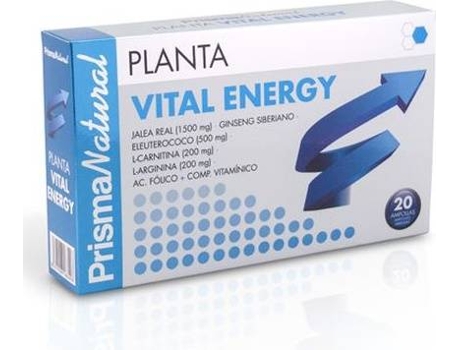 Suplemento Alimentar PRISMA NATURAL Plantavital Energy (20 ampolas)