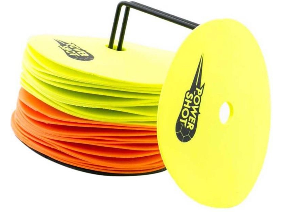 Conjunto de 24 Discos de Marcação POWERSHOT (Diâmetro: 15cm)