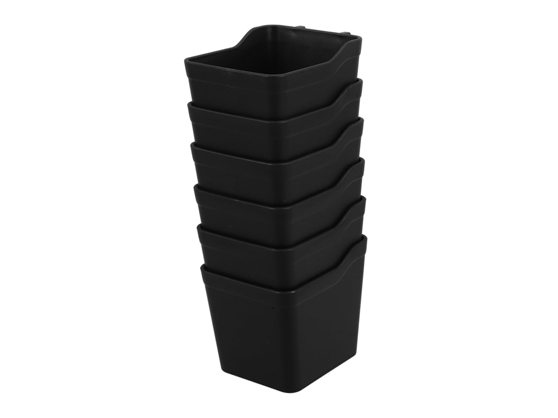 Organizador De Painel Perfurado Com 6 Peças, Recipientes Armazenamento