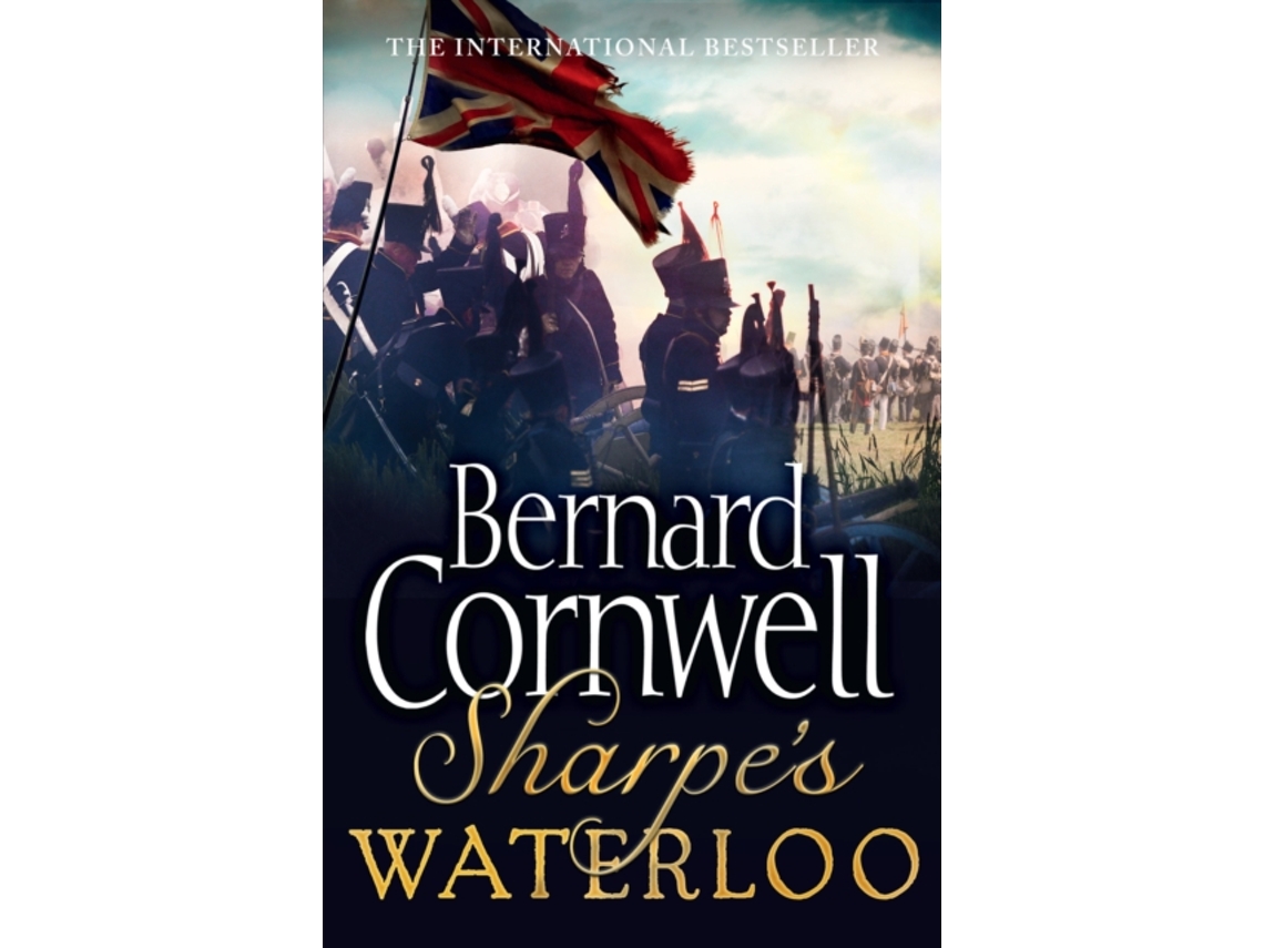 Livro Sharpes Waterloo de Bernard Cornwell (Inglês)