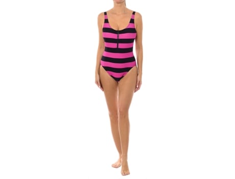 Fato de Banho Estilo Clássico com Fecho Éclair Mm4M810 Feminino MICHAEL KORS SWIMWEAR