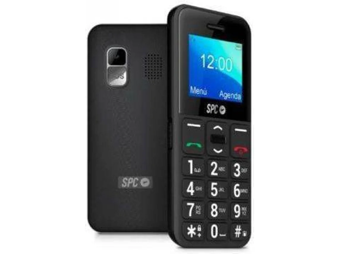 Smartphone Senior SPC Fortune 2 PE Sênior (1,77'' - Preto)