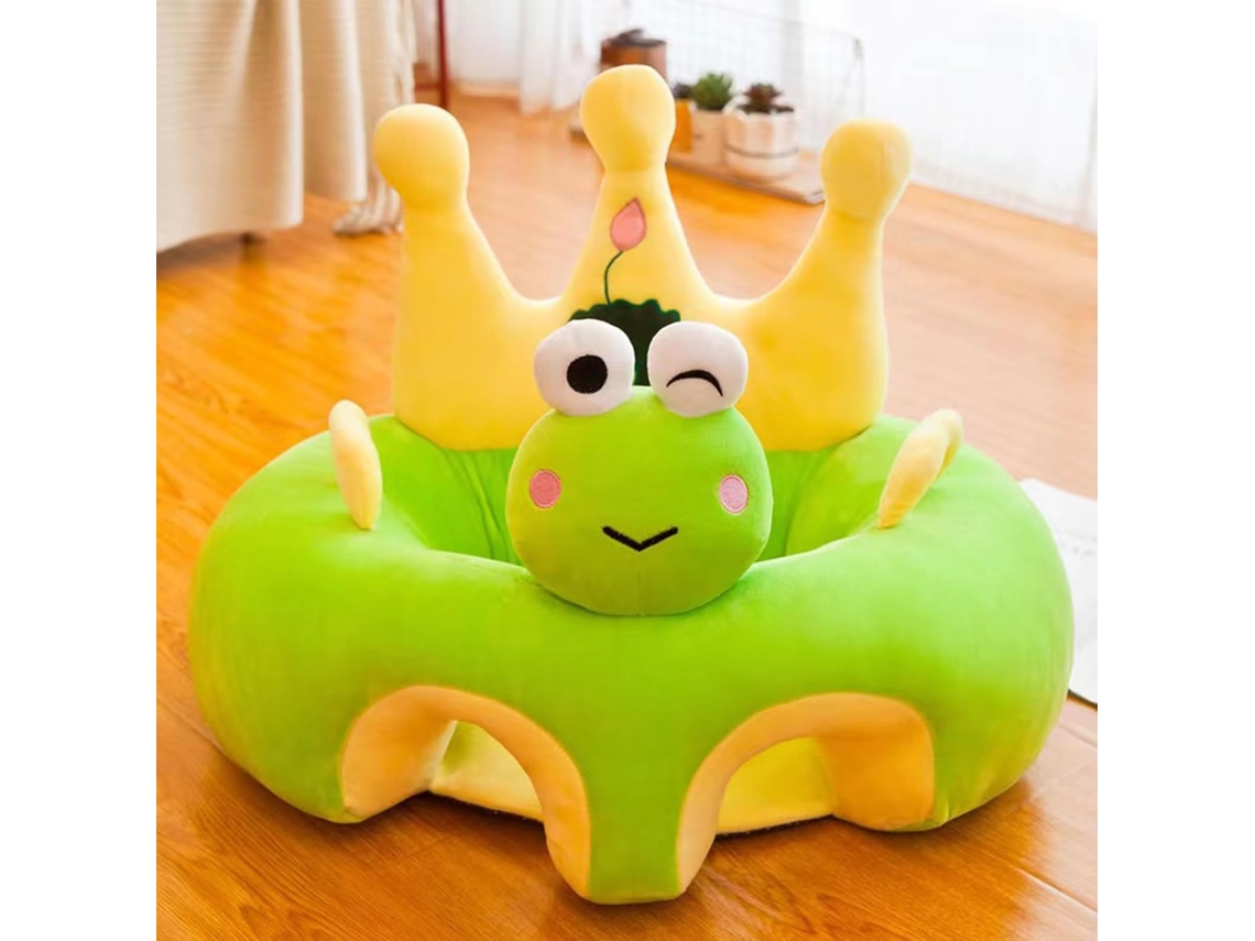 Cadeira De Apoio Para Bebé Eifson Sofá De Peluche Com Suporte Ergonómico E Base Antiderrapante - Sapo