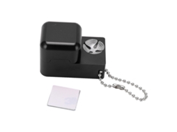 Ferramenta De Reparo Para Ponta De Taco De Bilhar 4 Em 1 Com Shaper E Porta-giz Metal Preto