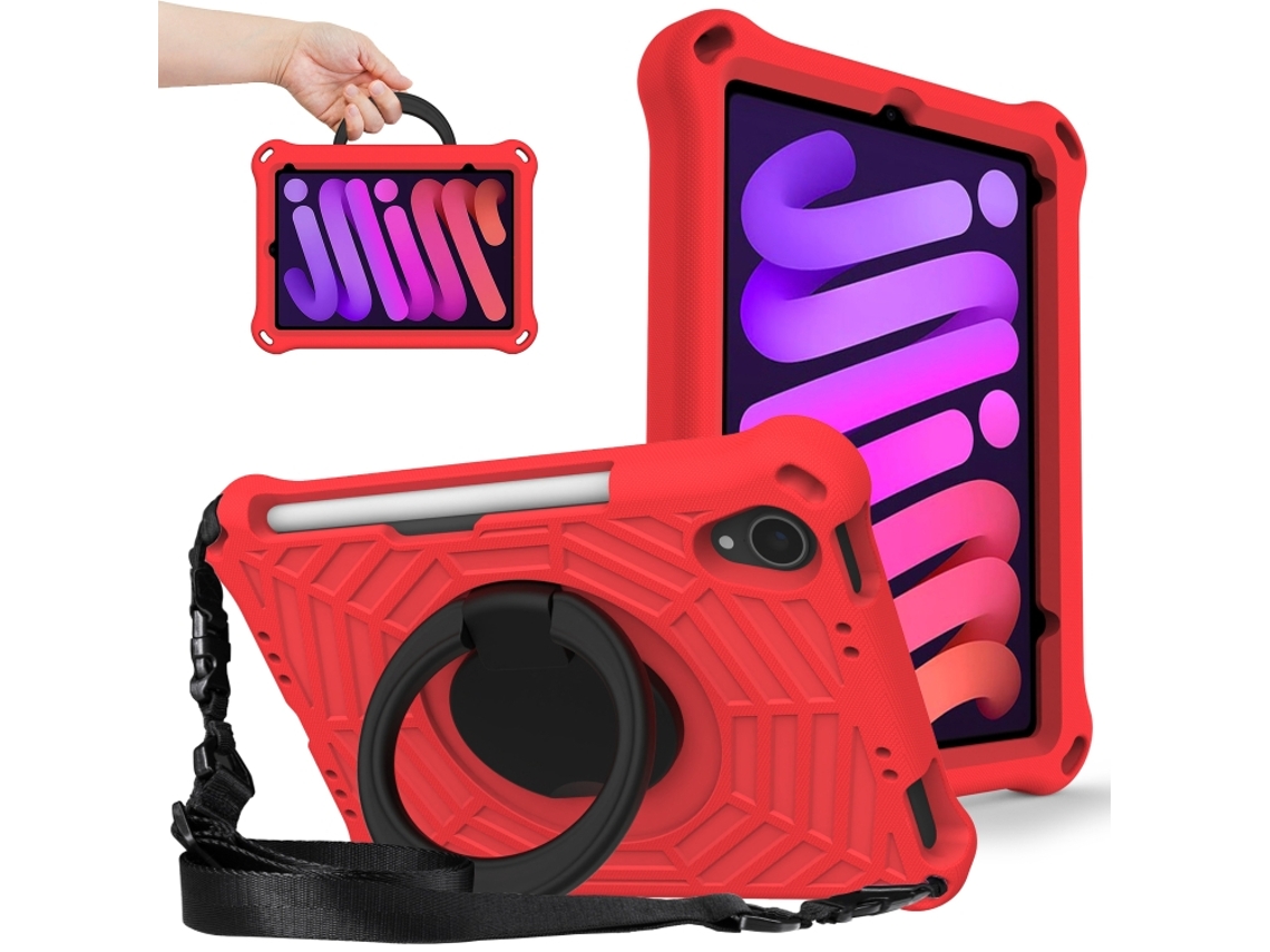 Capa De Silicone Spider King Para Ipad Mini 2024/mini 6 - Protetora Para Tablet
