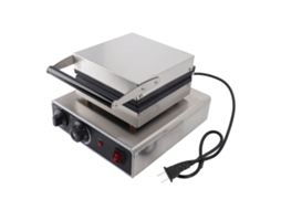 Máquina para Waffles com Aquecimento Rápido 1750w, Dupla Face, 22x22cm, 110v LAXISCREED
