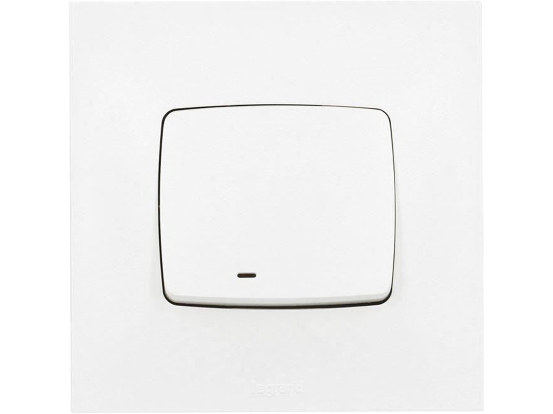 Interruptor Bidirecional Com Luz Indicadora 10a Legrand Netuno Branco Plástico Interior