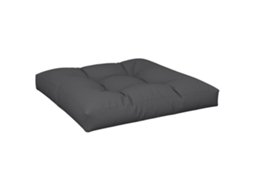 Pallet Cushion, Pallet Cushions Vidaxl Preto Tecido (70 X 70 X 12 Cm)