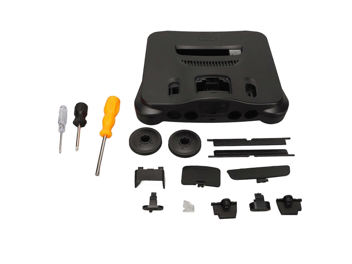 Capa Protetora Universal Para Console De Videogame Retrô N64, Preta Ly Ebike