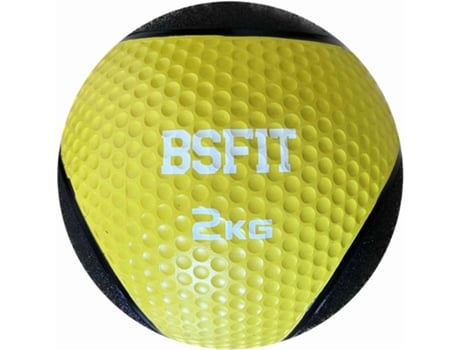Bola Medicinal Pro Rubber 2 Kg Bola Medicinal Bounce Bsfit