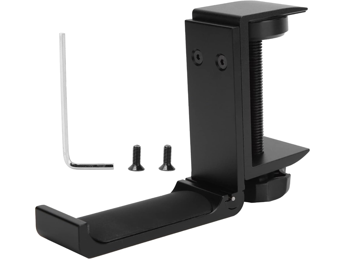 Suporte Dobrável De Alumínio Para Fones Ouvido, Suporte De Mesa Para Fones Ouvido Circum Aurais, Presilha Ajustável Com