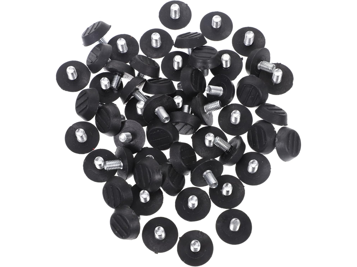 Conjunto De 100-niveladores Ajustáveis Para Móveis, Pés De Mesa Com Parafuso E Base Três Linhas Para Ajuste Altura