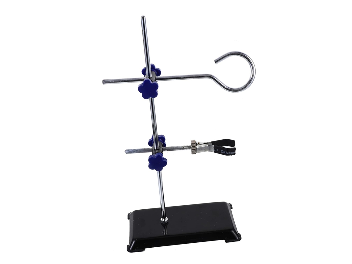 Mini Suporte De Laboratório De Ferro Com Grampo De 30 Cm, 1 Peça