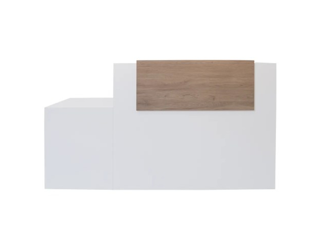 Recepção Basic Adaptada para Pessoas com Deficiência OFILIKE (à direita - Carvalho 120+60 cm)