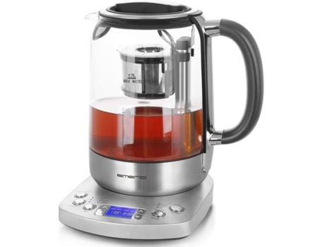 Máquina de Água/Chá 1 7L Vidro Temp. Wk-122248 EMERIO