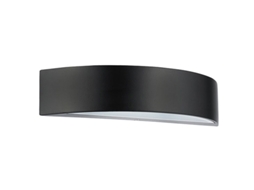 Lâmpada de Parede Led 5.5W Meia-Lua Preta 4100K HOROZ ELECTRIC