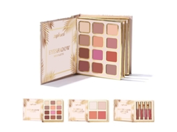 Kit Maquilhagem Tropical Dourada Completo