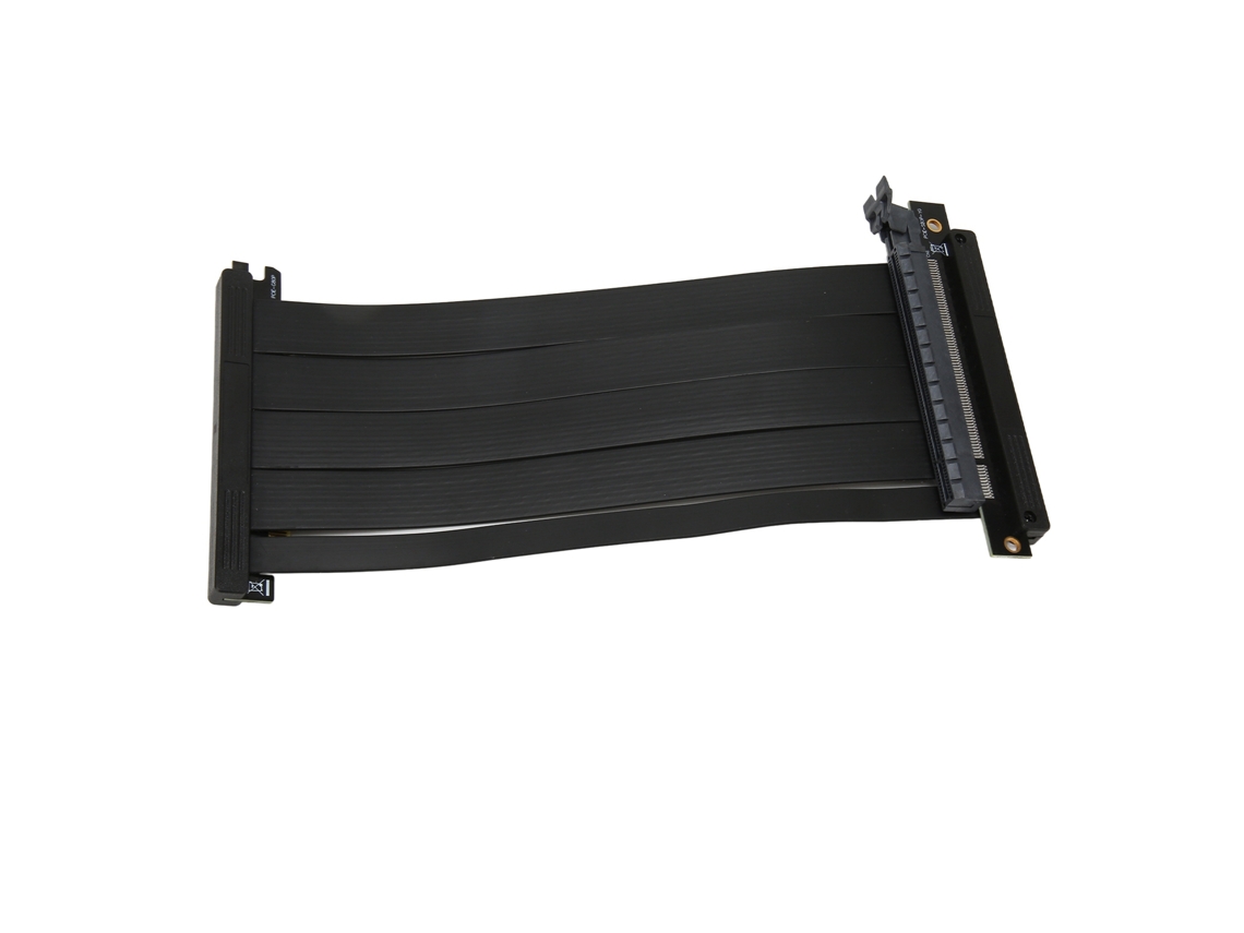 Cabo De Extensão De Placa De Vídeo Dual Reverse Ultra Pcie4.0 X16 Riser Cable Gaming