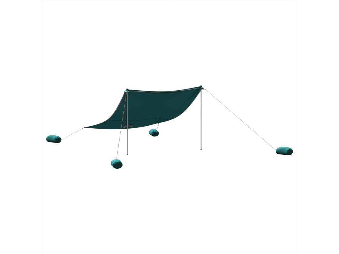 Beach Canopy, Beach Canopies Vidaxl Verde Poliéster (304 X 300 Cm)