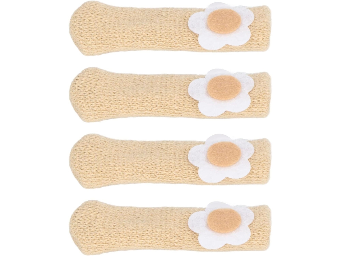 Eujgoov Conjunto De 25-protetores Pés Móveis, Em Fibra Acrílica, Para Cadeiras, Mesas, Escrivaninhas, Etc