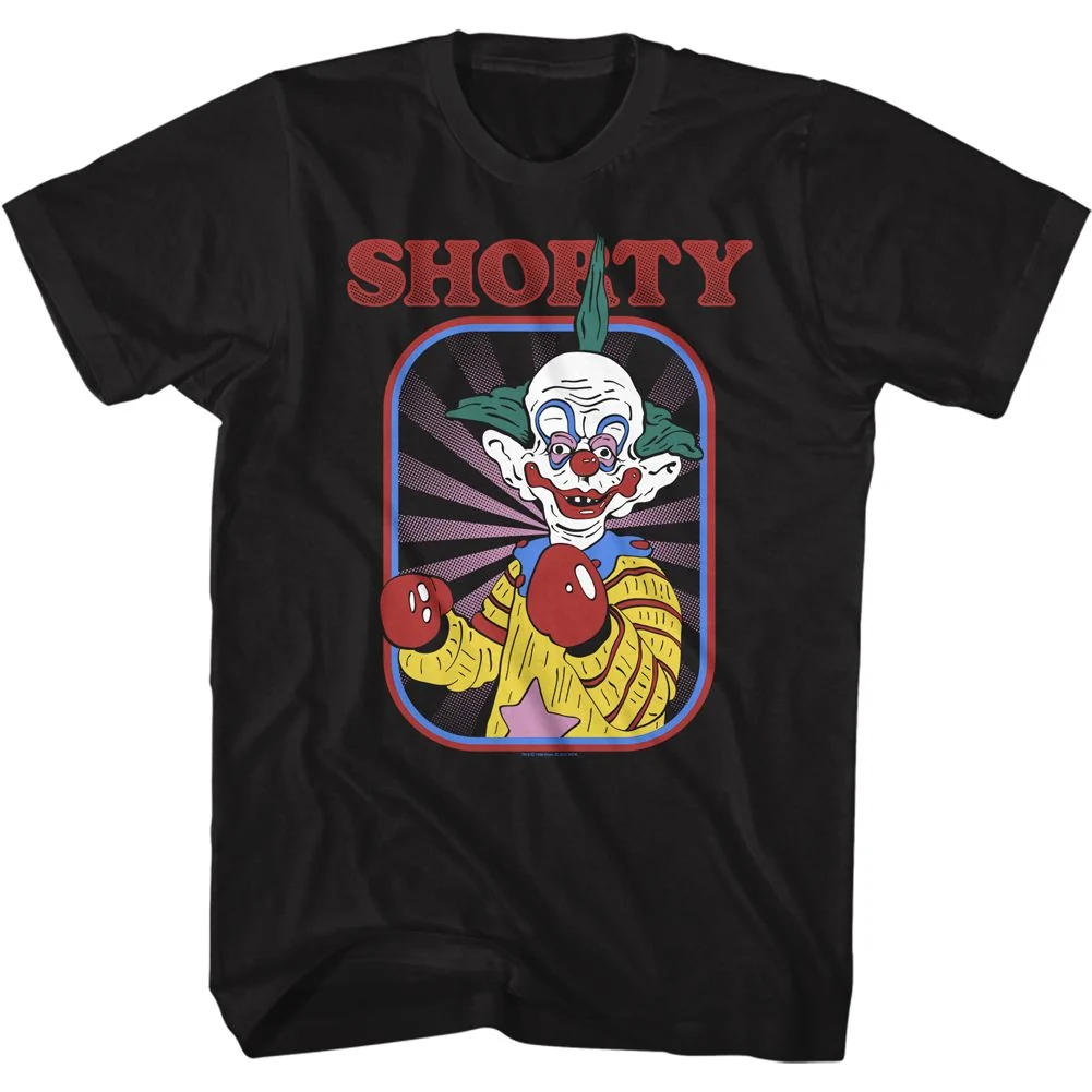 Rockinstone Killer Klowns Shorty Black Adult T-shirt Size:m