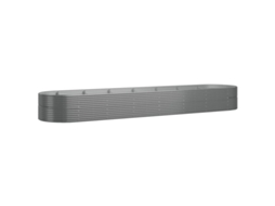 Garden Raised Bed, Garden Raised Beds Vidaxl Cinzeto Aço (584 X 140 X 68 Cm)