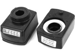 Ruilogod 2 Unidades, Furo De 15mm, Indicadores De Posição Contador Digital 5 Dígitos, Pretos Id E71 951 35c 578 499