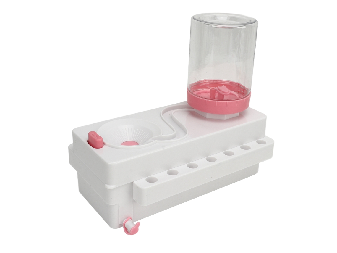 Limpador de pincéis de tinta com sistema de circulação de água Torneira (com tubo de drenagem, material plástico)