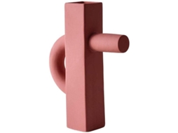 Ornamento Escultura Vaso Morandi Irregular Cerâmica Artístico Salão Estante Presente Natal