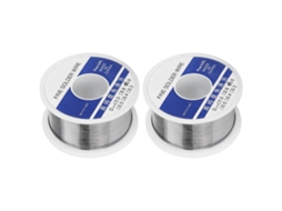 2 Peças De Cabo De Solda Em Estanho Com Núcleo De Colofônia 0,6mm 100g Ferramentas Diy Para Solda Elétrica
