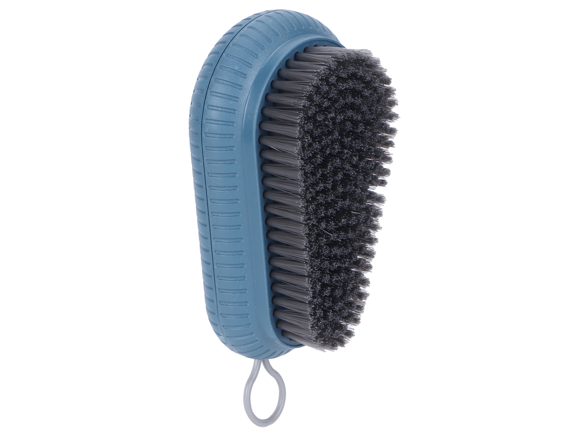 Escova de Limpeza Multifuncional Soft Brush para Roupas Sapatos Banheira Azul