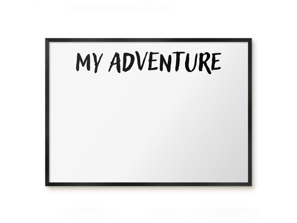 Magnetic Board For Wall My Adventure For The Bedroom Espelharte (70x50 Cm)