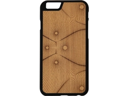 Capa iPhone 6, 6s, 7, 8 G-CODE Generative Vector Fie Castanho