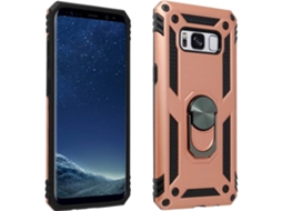 Lurelia Capa Com Anel Para Samsung Galaxy S8 Rosa