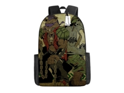 Mochila KOHREE Escolar de Grande Capacidade das Tartarugas Ninja Teenage Mutant