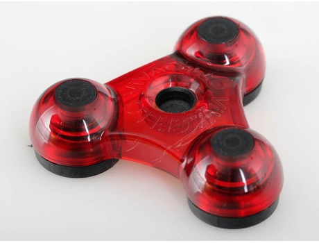 Augustin Viva La Musica Suporte Para Pinos Finais Cor Vermelha 3 Batentes