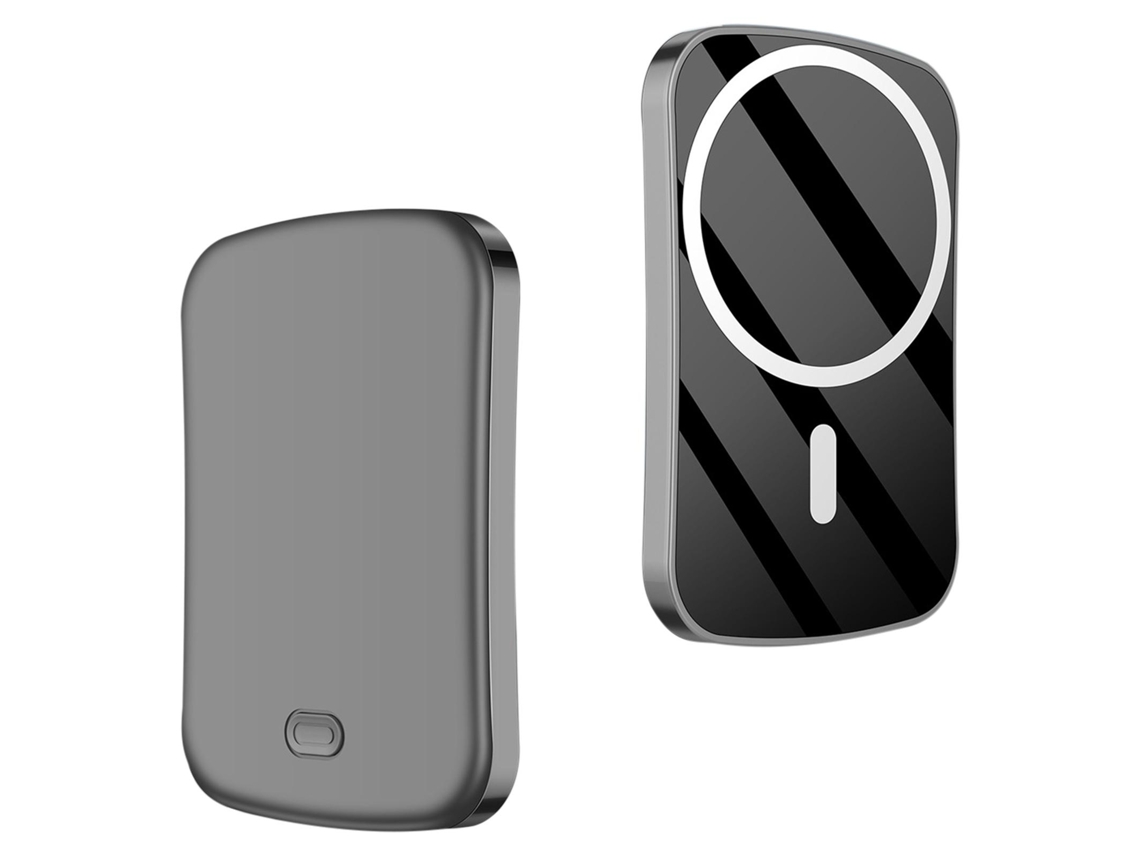 Bateria externa magnética de 10000 mAh com carregador wireless de 15 W, portátil, para iPhone 13/12. | S/MARCA