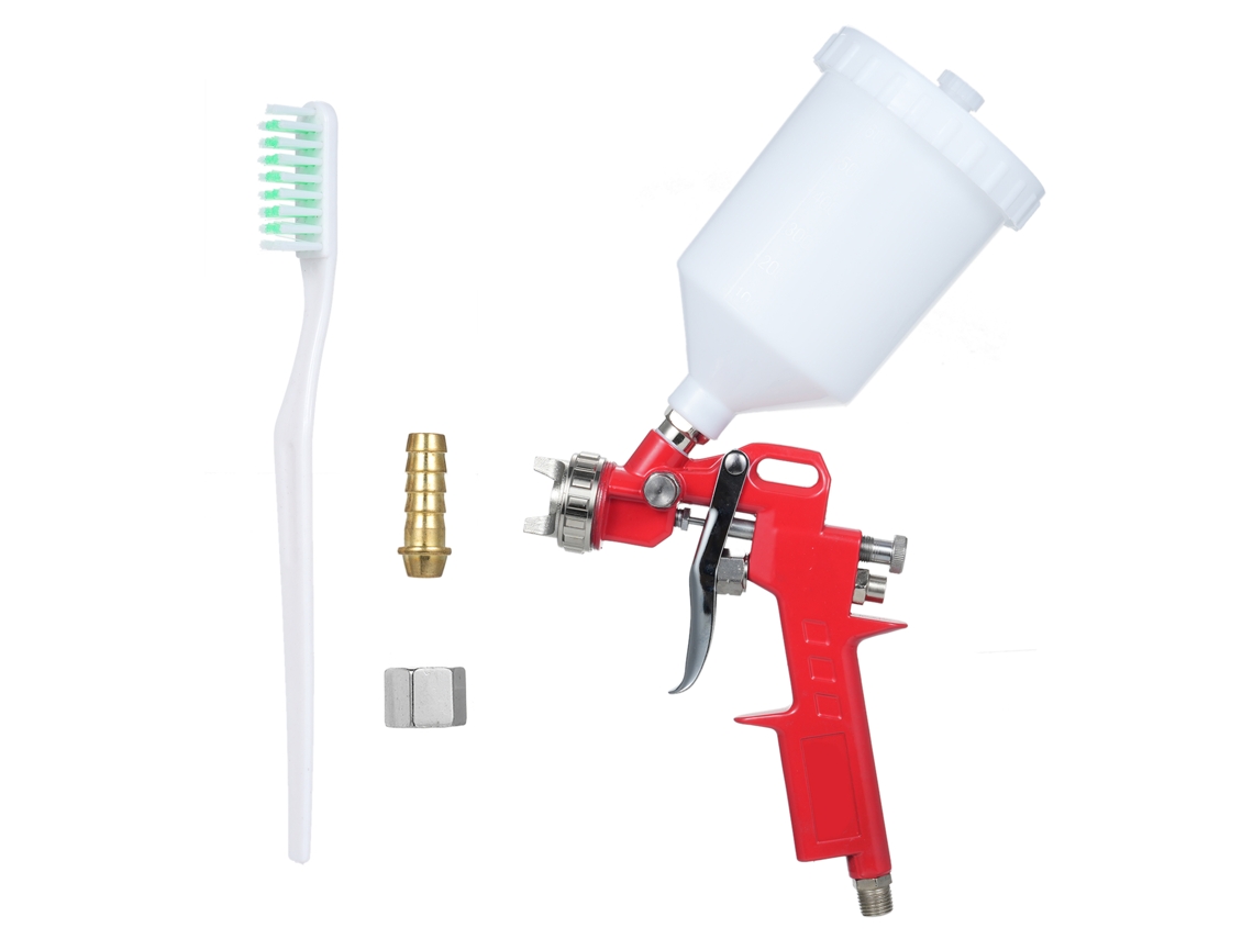 Spray De Ar Portátil Laxiscreed Com Reservatório De 600ml E Bocal De 1.4mm Para Uso Fácil