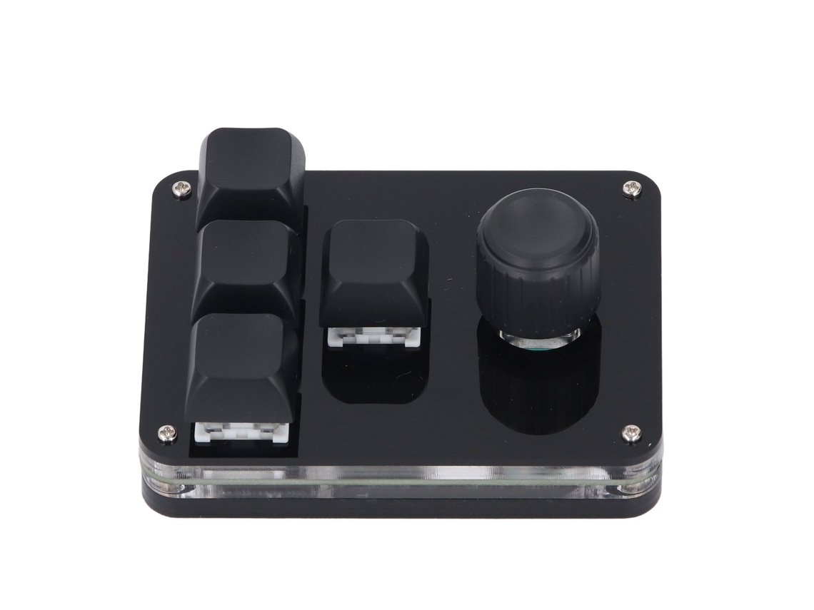 Teclado Mecânico Mini Usb com Macros Programáveis