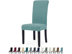 Pacote Com 4 Capas Para Cadeiras De Jantar, Capas Ajustáveis Para Cadeiras De Jantar Com Encosto, Verde Matcha. Zeuxo