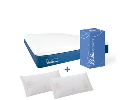 Colchão Oferta Confort Fresh BELLADREAMS Tecido Azul (135x190)