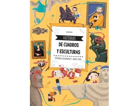 Livro Historias De Cuadros Y Esculturas de Sekaninova Step (Espanhol)