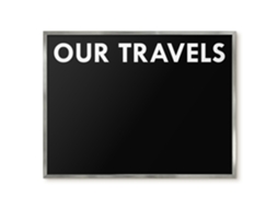 Magnetic Board Our Travels For The Living Room Espelharte (80x60 Cm)