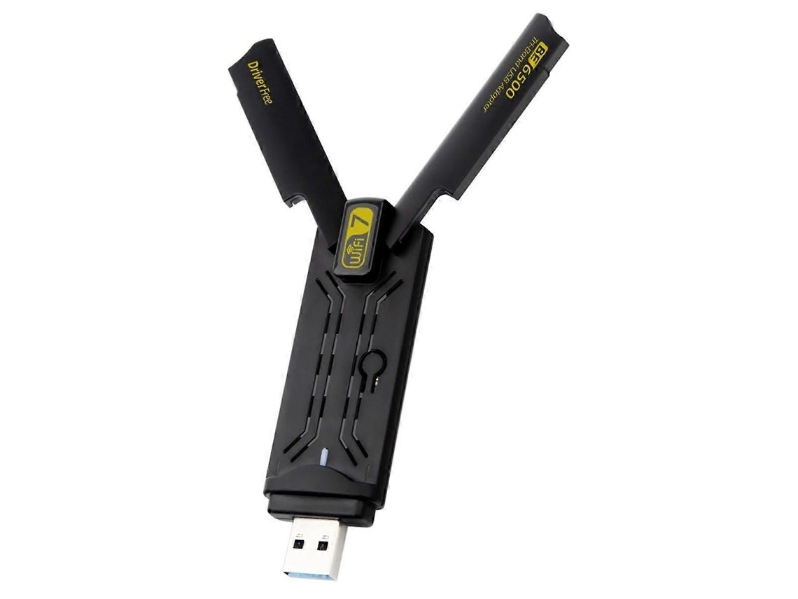 Lurelia Placa Wi-fi Be6500 Rtl8912au Wi-fi 7 6500 Mbps 5374 Mbps 2,4 Ghz Tri Band 2,4/5/6 Ghz